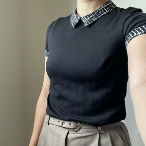 COLLARED RW AND CO TOP